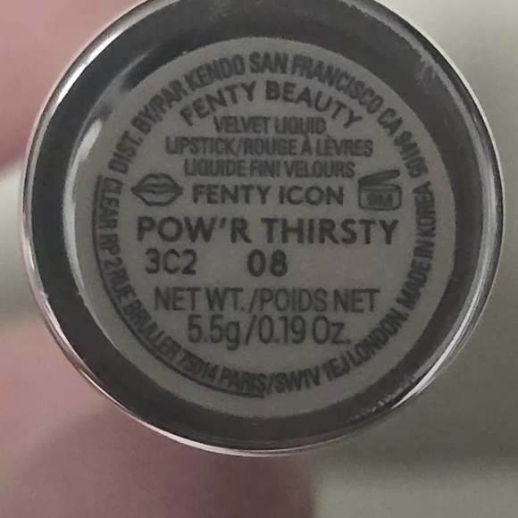 Fenty Beauty Metallic Silver Lipstick - Picture 2 of 2